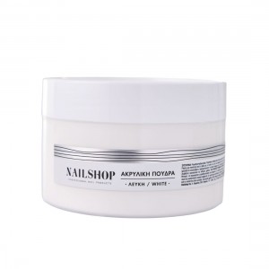 ΑΚΡΥΛΙΚΗ ΣΚΟΝΗ WHITE NAILSHOP 45gr ΑΚΡΥΛΙΚΗ ΣΚΟΝΗ WHITE NAILSHOP 45gr