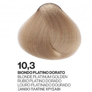 ΒΑΦΗ PALCOLOR 10.3 ΞΑΝΘΟ ΠΛΑΤΙΝΕ ΧΡΥΣΑΦΙ 100ml