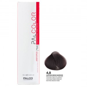 ΒΑΦΗ PALCOLOR 4.8 ΚΑΣΤΑΝΟ ΜΕΣΑΙΟ ΚΑΦΕ 100ml ΒΑΦΗ PALCOLOR 4.8 ΚΑΣΤΑΝΟ ΜΕΣΑΙΟ ΚΑΦΕ 100ml