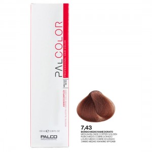 ΒΑΦΗ PALCOLOR 7.43 ΞΑΝΘΟ ΜΕΣΑΙΟ ΧΑΛΚΙΝΟ ΧΡΥΣΑΦΙ 100ml ΒΑΦΗ PALCOLOR 7.43 ΞΑΝΘΟ ΜΕΣΑΙΟ ΧΑΛΚΙΝΟ ΧΡΥΣΑΦΙ 100ml