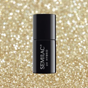 SEMILAC ΗΜΙΜΟΝΙΜΟ ΒΕΡΝΙΚΙ #260 PLATINUM LIGHT GOLD 7ml