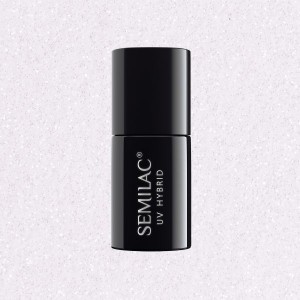 SEMILAC ΗΜΙΜΟΝΙΜΟ ΒΕΡΝΙΚΙ #092 SHIMMERING WHITE 7ml