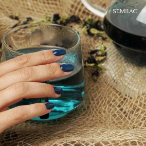 SEMILAC ΗΜΙΜΟΝΙΜΟ ΒΕΡΝΙΚΙ #406 BLUE TEA 7ml SEMILAC ΗΜΙΜΟΝΙΜΟ ΒΕΡΝΙΚΙ #406 BLUE TEA 7ml